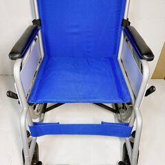 ◆車椅子 車イス ブルー 自走式 