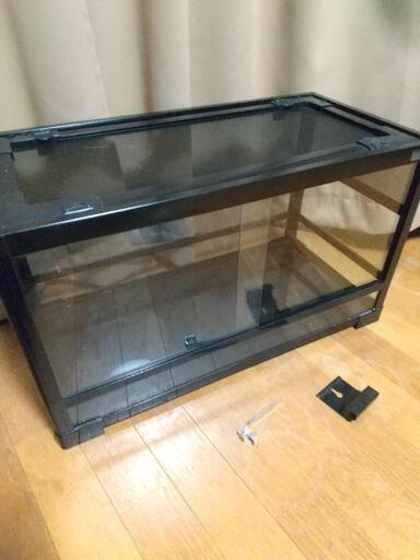 爬虫類ケージ パンテオンブラックbk6035