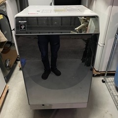 SHARP　11kgドラム式洗濯機　ES-W111-SR 2019年製