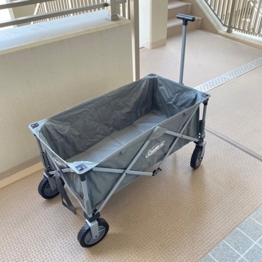 【取引中】Coleman アウトドアワゴン グレー アルペン限定