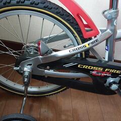 値下げ子供用自転車18インチブリジストンクロスファイヤーキッズ18インチ