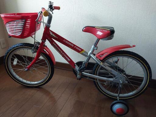 子供用自転車18インチブリジストンクロスファイヤーキッズ18インチ