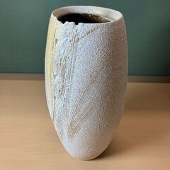 信楽焼 花瓶（高さ29cm）