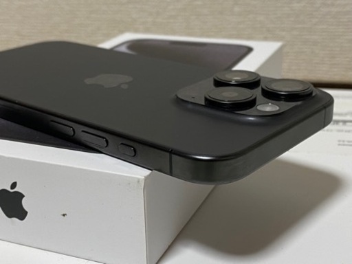 Apple iPhone 15 Pro ブラックチタニウム 本体 Apple iPhone 15 Pro