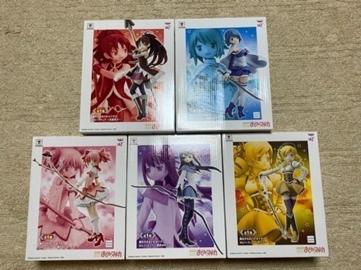 魔法少女まどか☆マギカ　SQ フィギュア　5体セット