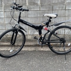 マイパラス 折りたたみ自転車 クロスバイク 26インチ シマノ ...