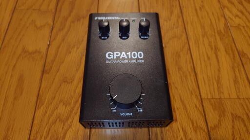 ペダル型パワーアンプ playtech GPA100