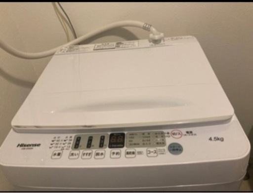 （値下げしました）洗濯機　2021年製