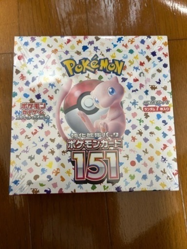 ポケモンカード　151 シュリンク付き新品未開封BOX