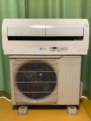 ⭕️高年式、超美品‼️2021年❗️6畳用❗️取付工事込❗️5年保証付❗️MITSUBISHIエアコン