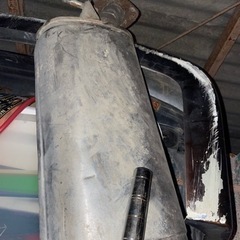 200系20クラウン　マフラー　純正中間リア