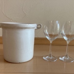 500円★ワインクーラー&ワイングラス