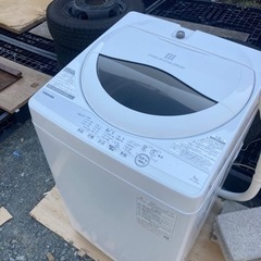 TOSHIBA 洗濯機 5kg AW-5G9
