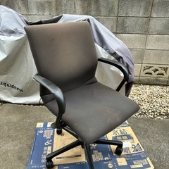 【あげます・難あり】海外有名メーカーオフィスチェア 事務椅子 黒