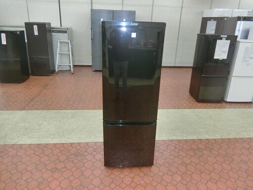 ID 183865　冷蔵庫２ドア　168L　三菱　２０２０年　MR-P17EE-KK