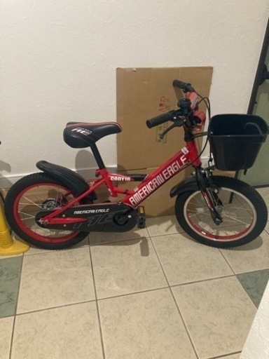 自転車　16インチ　ヘルメット　補助輪付き　子供用