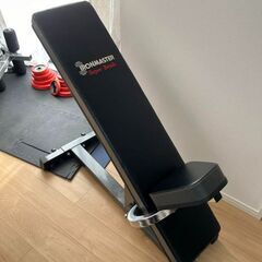 アイアンマスタースーパーベンチ、レッグエクステンション＆カール