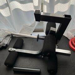 アイアンマスタースーパーベンチ、レッグエクステンション＆カール