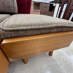 🤩unico🤩3人掛け カバーリングソファ🤩ALBELO アルベロ🤩オットマン付き🤩