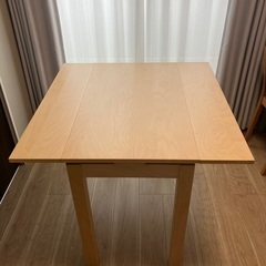 【取引中】IKEA 伸長式 ダイニングテーブル BJURSTA　...