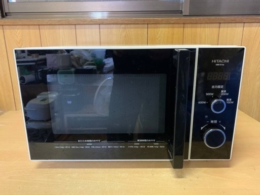 ☆【家庭用電子レンジ】HMR-ET22-Z5 東日本専用(50Hz) 日立 2019年製 中古