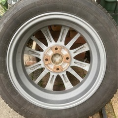 14インチ　N-BOX純正アルミ ホイール4本　※おまけ:スタッドレスタイヤ、ブリザック