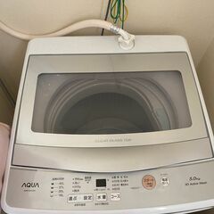 洗濯機（AQW-S5N）を売ります