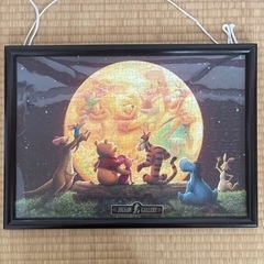 ディズニー プーさん ジグソーパズル完成品(額入り)