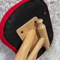 美品✨スタイルチェア バランスチェア プロポーションチェア レッド　2脚セット