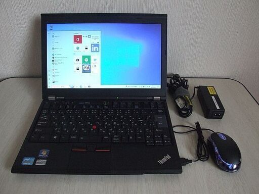 高速SSD240GB搭載　12.5型液晶　第二世代 Core i3-2350　Lenovo ThinkPad X220i （4147）