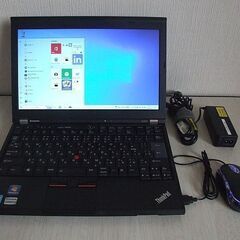 高速SSD240GB搭載　12.5型液晶　第二世代 Core i3-2350　Lenovo ThinkPad X220i （4147）