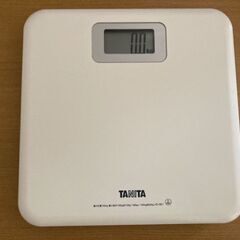 タニタ 体重計 ホワイト