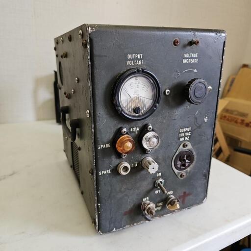 軍用 非常用変圧器 EMERGENCY CONVERTOR ミリタリー