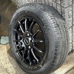 タイヤホイールセット　14インチ　175/65R14 　フィットなどに　タイヤ　ホイール　セット　４本
