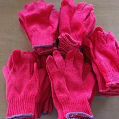 【新品】大量　手袋　赤