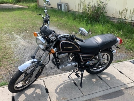 人気のGN1252F軽整備済み、加工マフラー付き❣️実走行メーターです