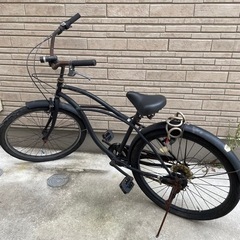 ビーチクルーザー風　自転車