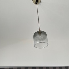 比嘉奈津子さん　Entro grass studio のガラスランプシェード