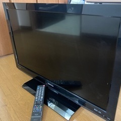 テレビ32型　TOSHIBA   (録画機能あり)