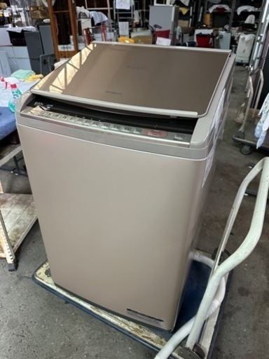 BW-DV100C-N(シャンパン) ビートウォッシュ 縦型洗濯乾燥機 上開き 洗濯10kg/乾燥