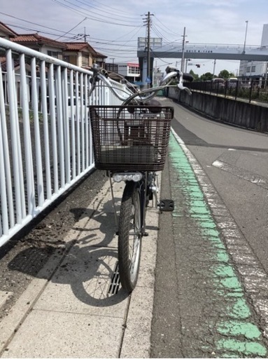 【Panasonic 中古電動アシスト自転車】20インチ
