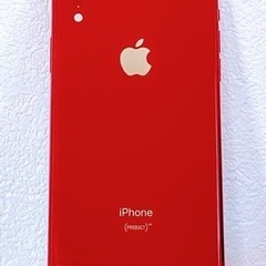 キレイな赤♪iPhoneXR 64GB