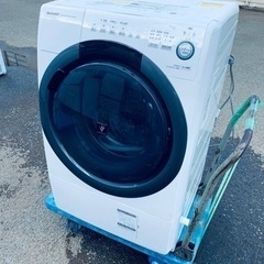 ♦️SHARP ドラム式電気洗濯乾燥機【2019年製】ES-S7...