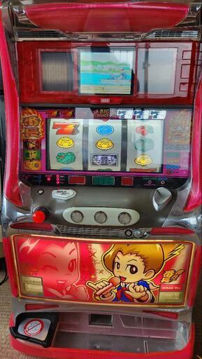 パチスロ実機押忍番長コイン不要機付き