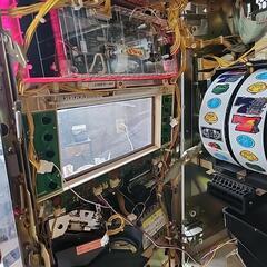 パチスロ実機押忍番長コイン不要機付き