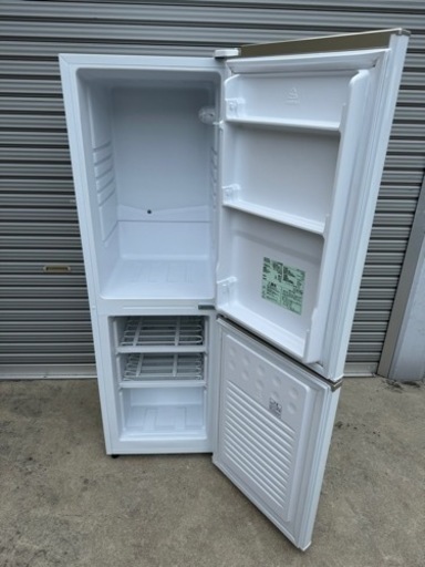 清掃済み✨美品✨アイリスオーヤマ⭐️冷蔵庫 2021年製 IRSE-H16A-W