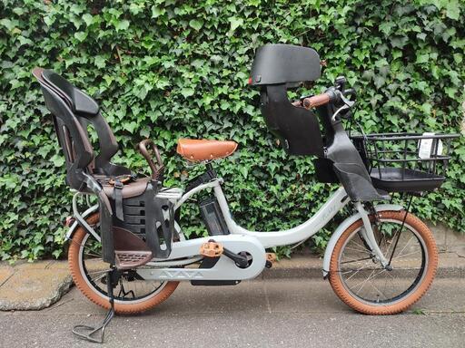 限定カラー 大容量バッテリー カラーコーデ ヤマハ パス バビー グレーアクシアン 3人乗り