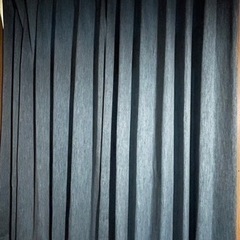 遮光カーテン　遮光1級　157cm ブルー