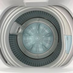 値下げしました！！　6ヶ月保証付き！！　洗濯機　アクア　AQW-S5E9　2022　幅(W)525mm × 奥行(D)500mm ×  高さ(H)890mm