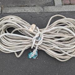 中古★ロープ★直径20mm✕長さ65m★綱★綿ロープ